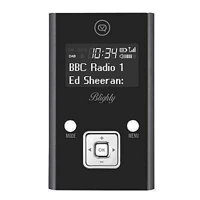 VQ Blighty DAB/DAB+/FM Personal Stereo Radio Black VQ Blighty DAB/DAB+/FM Personal Stereo Radio Black